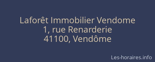 Laforêt Immobilier Vendome