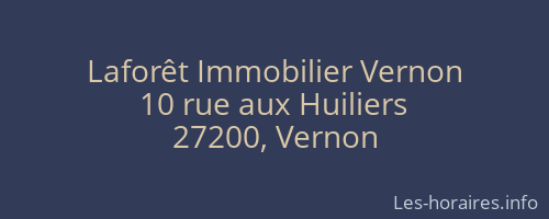 Laforêt Immobilier Vernon