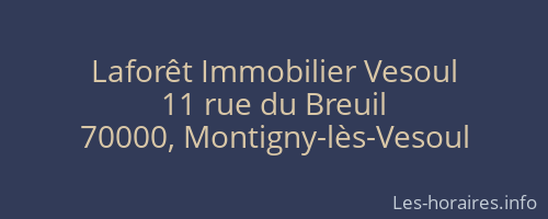 Laforêt Immobilier Vesoul