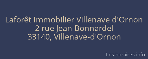 Laforêt Immobilier Villenave d'Ornon