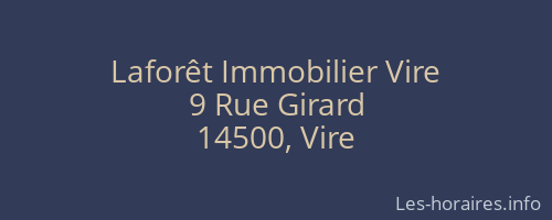 Laforêt Immobilier Vire