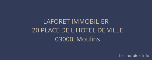 LAFORET IMMOBILIER
