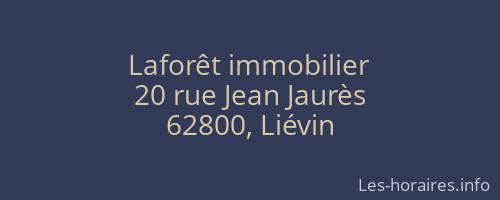 Laforêt immobilier