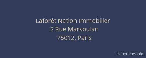 Laforêt Nation Immobilier