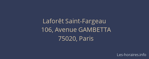 Laforêt Saint-Fargeau