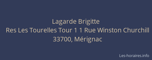 Lagarde Brigitte