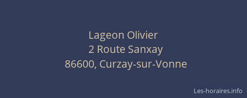 Lageon Olivier