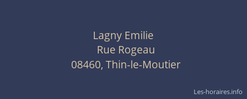 Lagny Emilie