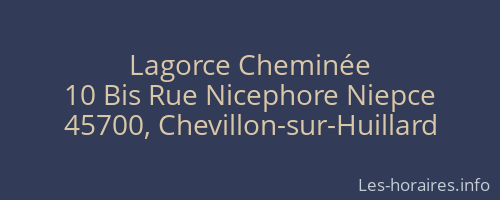 Lagorce Cheminée