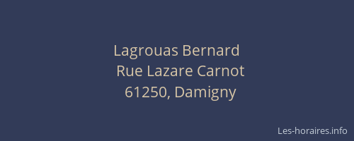 Lagrouas Bernard