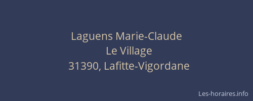 Laguens Marie-Claude
