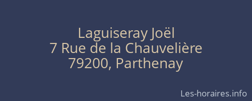Laguiseray Joël