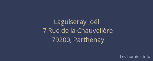Laguiseray Jo&euml;l