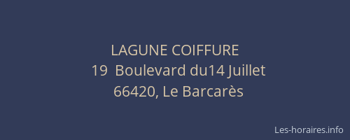 LAGUNE COIFFURE