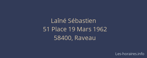 La&icirc;n&eacute; S&eacute;bastien