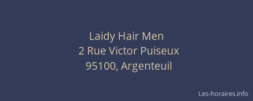 Laidy Hair Men
