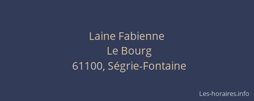 Laine Fabienne