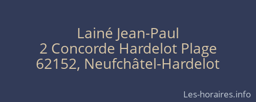 Lainé Jean-Paul