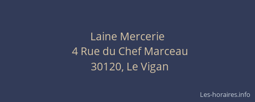 Laine Mercerie