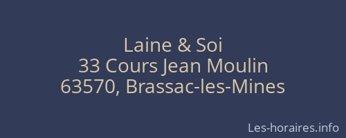 Laine & Soi