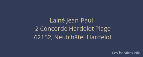 Lainé Jean-Paul