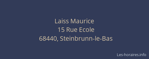 Laiss Maurice