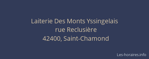 Laiterie Des Monts Yssingelais