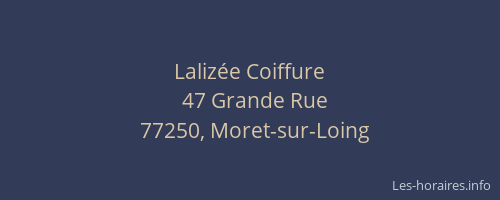 Lalizée Coiffure