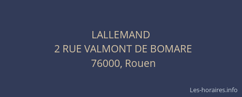 LALLEMAND