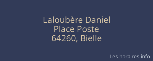 Laloubère Daniel