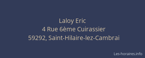 Laloy Eric