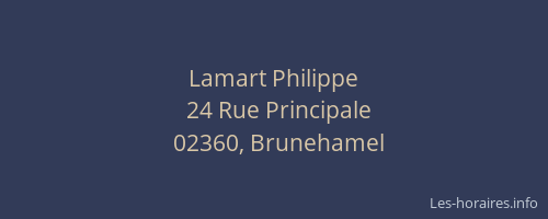 Lamart Philippe