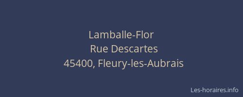 Lamballe-Flor