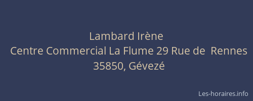 Lambard Irène