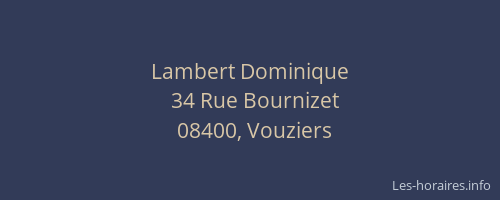 Lambert Dominique