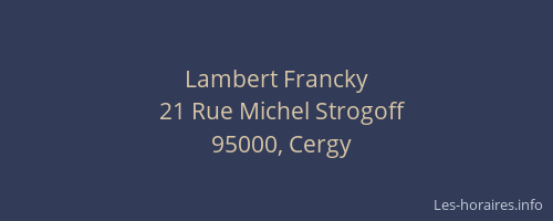 Lambert Francky