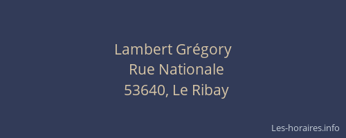 Lambert Grégory