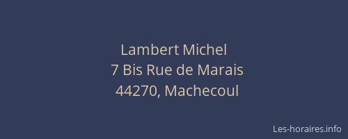Lambert Michel