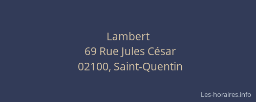 Lambert