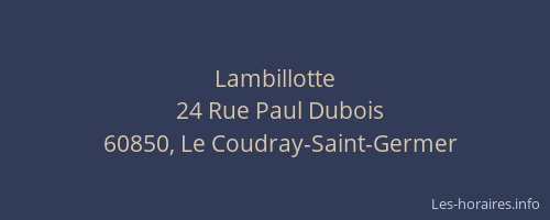 Lambillotte