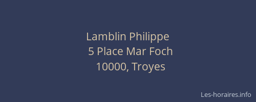 Lamblin Philippe