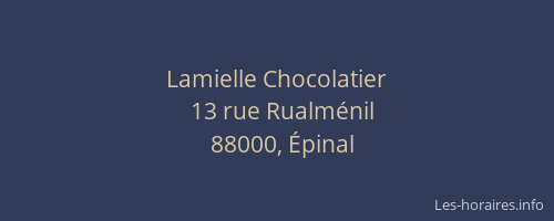 Lamielle Chocolatier