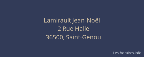 Lamirault Jean-Noël