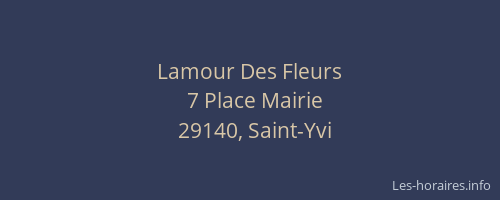 Lamour Des Fleurs