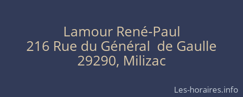 Lamour René-Paul