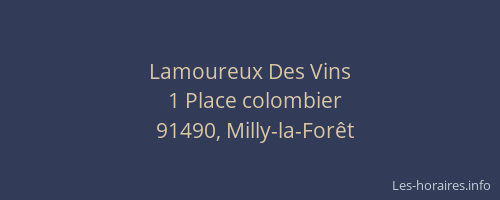 Lamoureux Des Vins