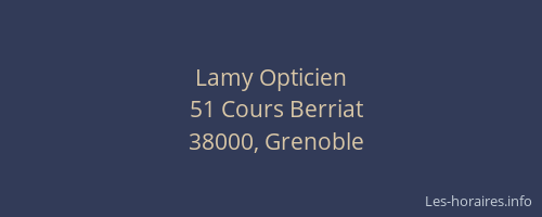 Lamy Opticien