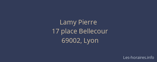 Lamy Pierre