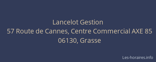 Lancelot Gestion
