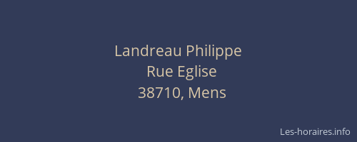Landreau Philippe